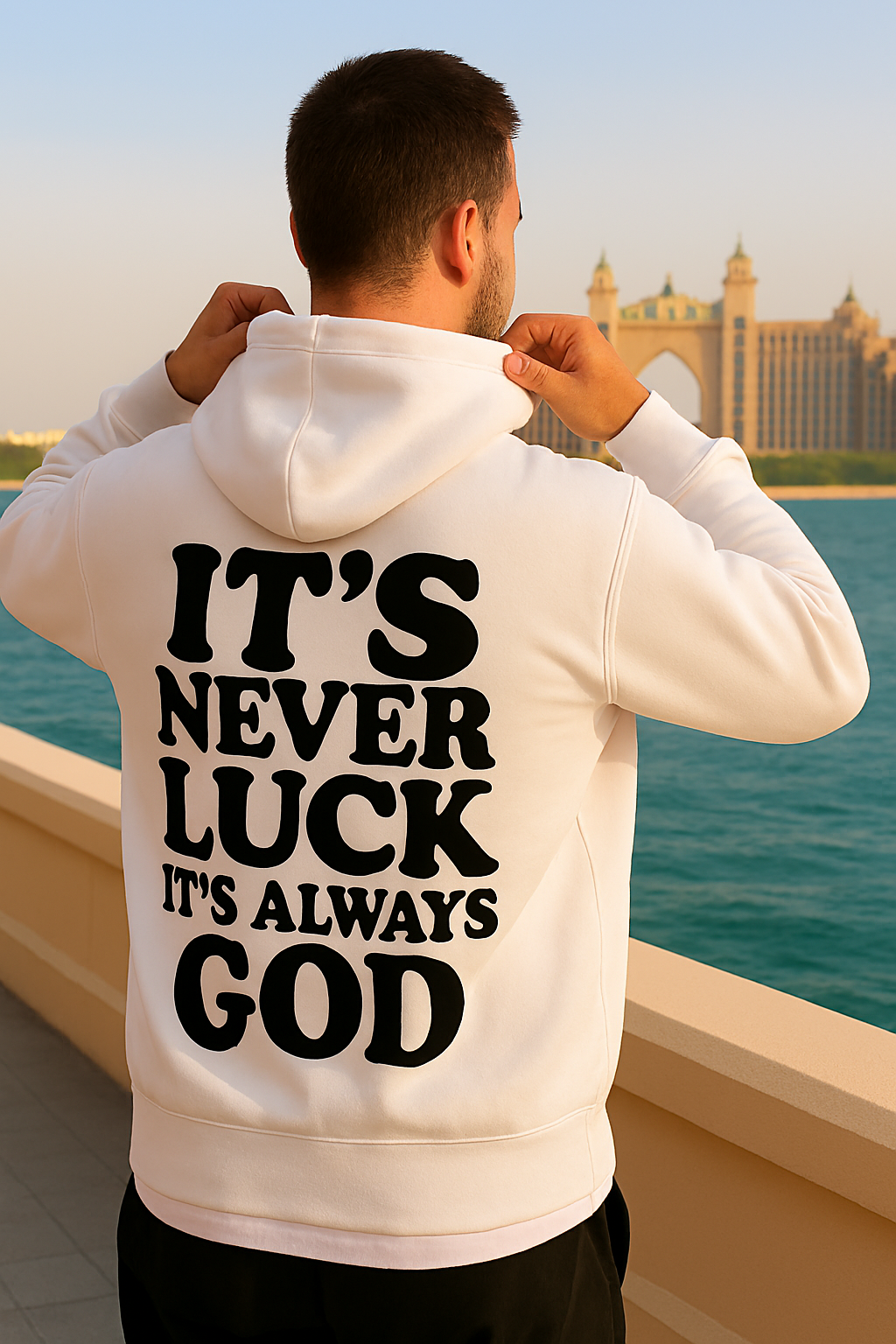 It's Never Luck Hoodie