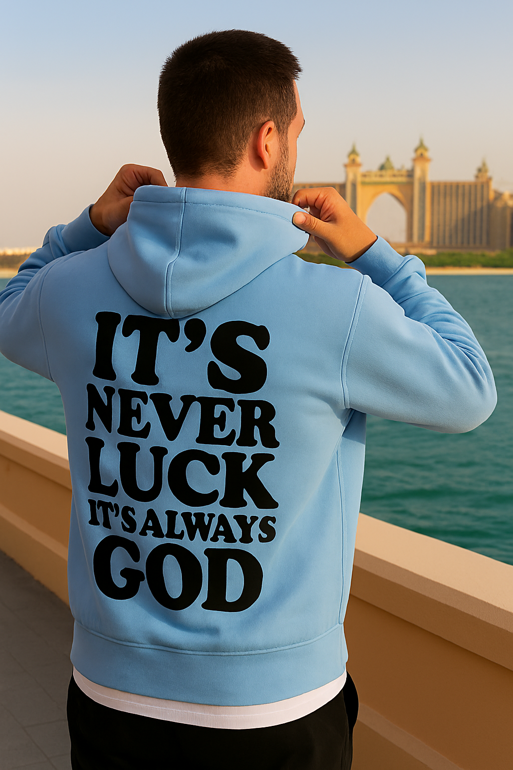 It's Never Luck Hoodie