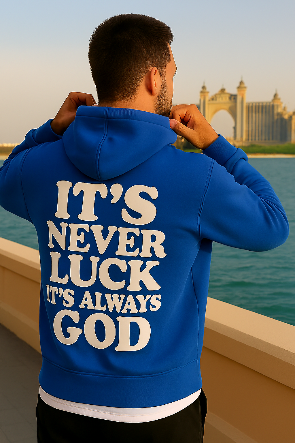 It's Never Luck Hoodie