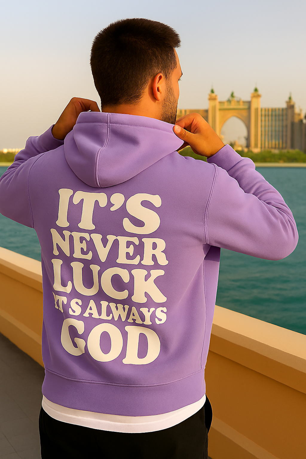 It's Never Luck Hoodie